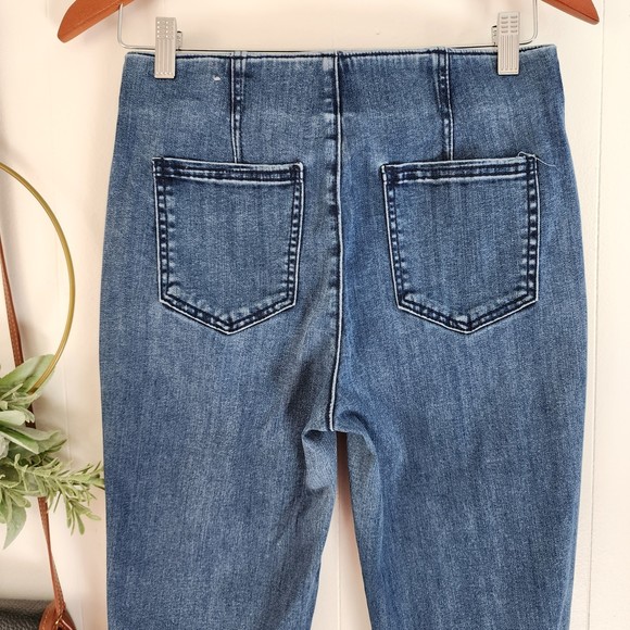 Chico's So Slimming Juliet Denim Ankle Jeans Starlight Indigo Size 00R - Picture 6 of 7